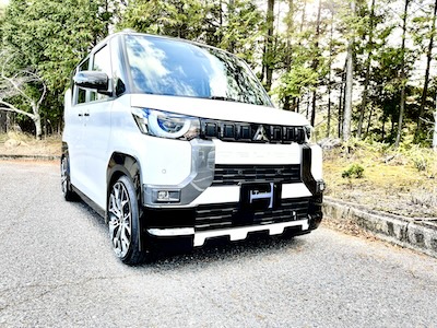 T.product delicaminiオーバーフェンダーモール