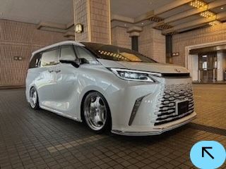 LEXUS LMオーバーフェンダーモール