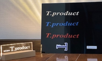 T.productステッカー